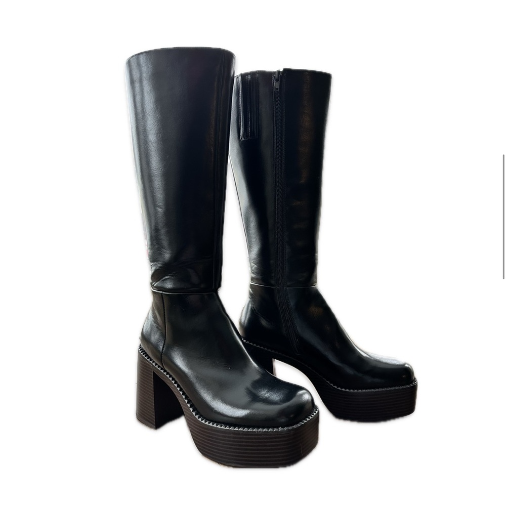 Wendii Knee High Platform Boots